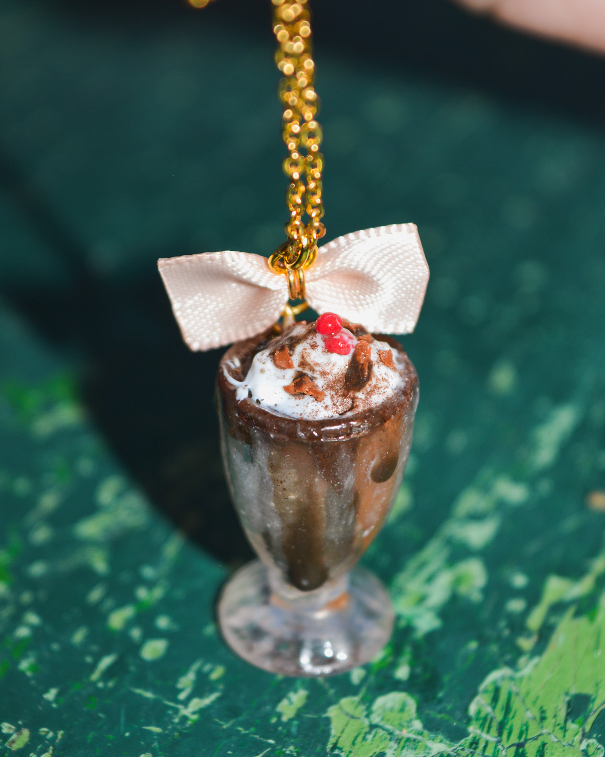 Κολιέ ''Milkshake σοκολάτα'' - Image 3