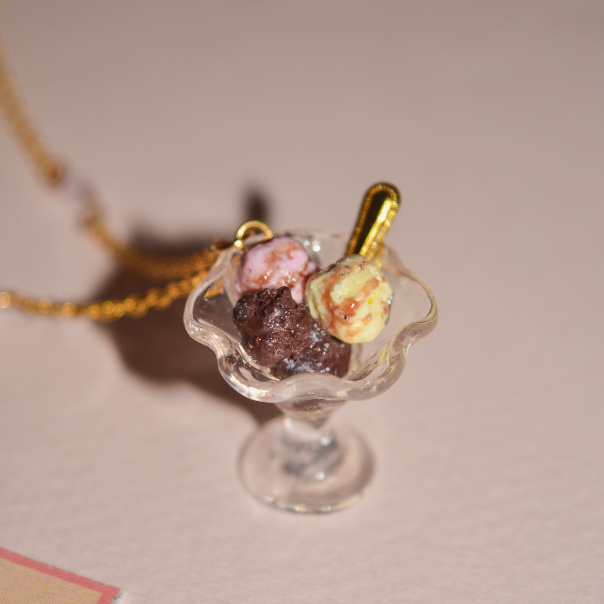 Κολιέ ''Vintage Ice cream'' - Image 3