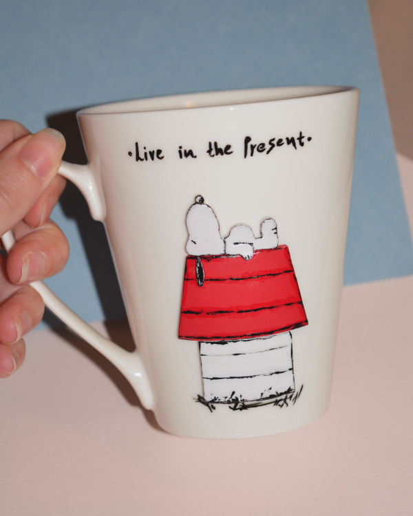 Κούπα ''Snoopy Live in the present''