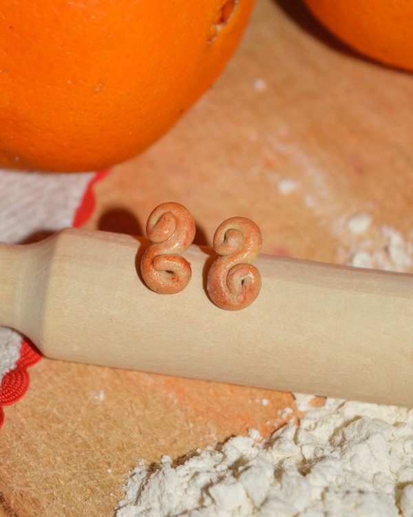 Σκουλαρίκια ''κουλουράκια της γιαγιάς''