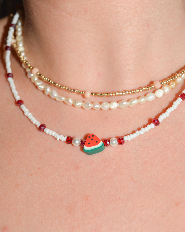 Κολιέ ''Watermelon sugar''