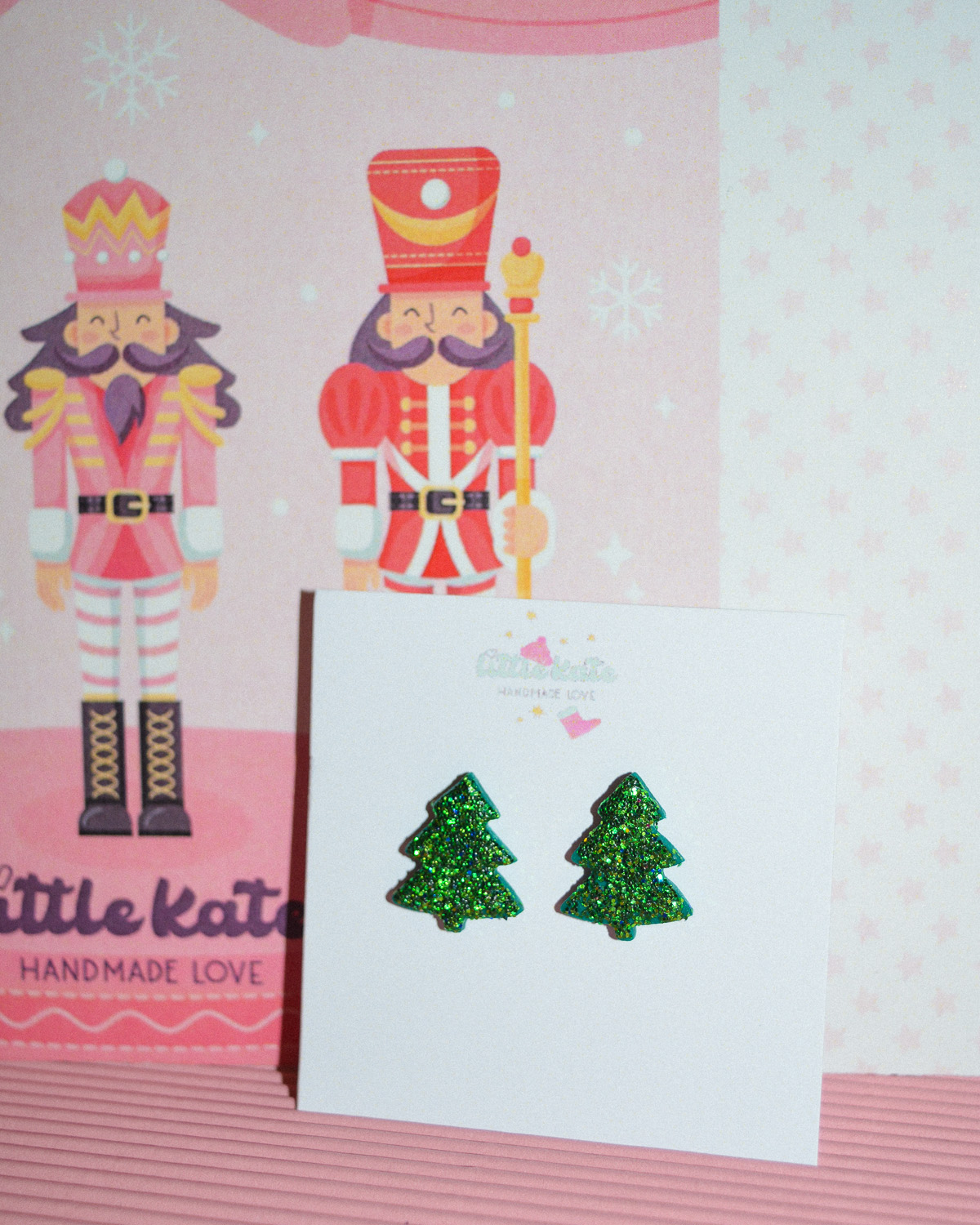 Σκουλαρίκια ''Αστραφτερά δεντράκια'' - Image 2