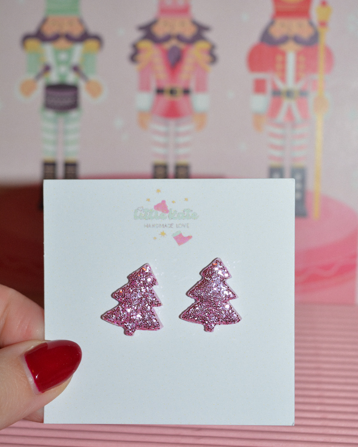 Σκουλαρίκια ''Αστραφτερά δεντράκια'' - Image 4