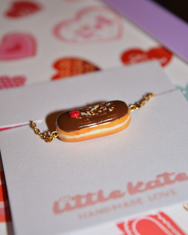 Βραχιόλι ''Εκλεράκι σοκολάτα''