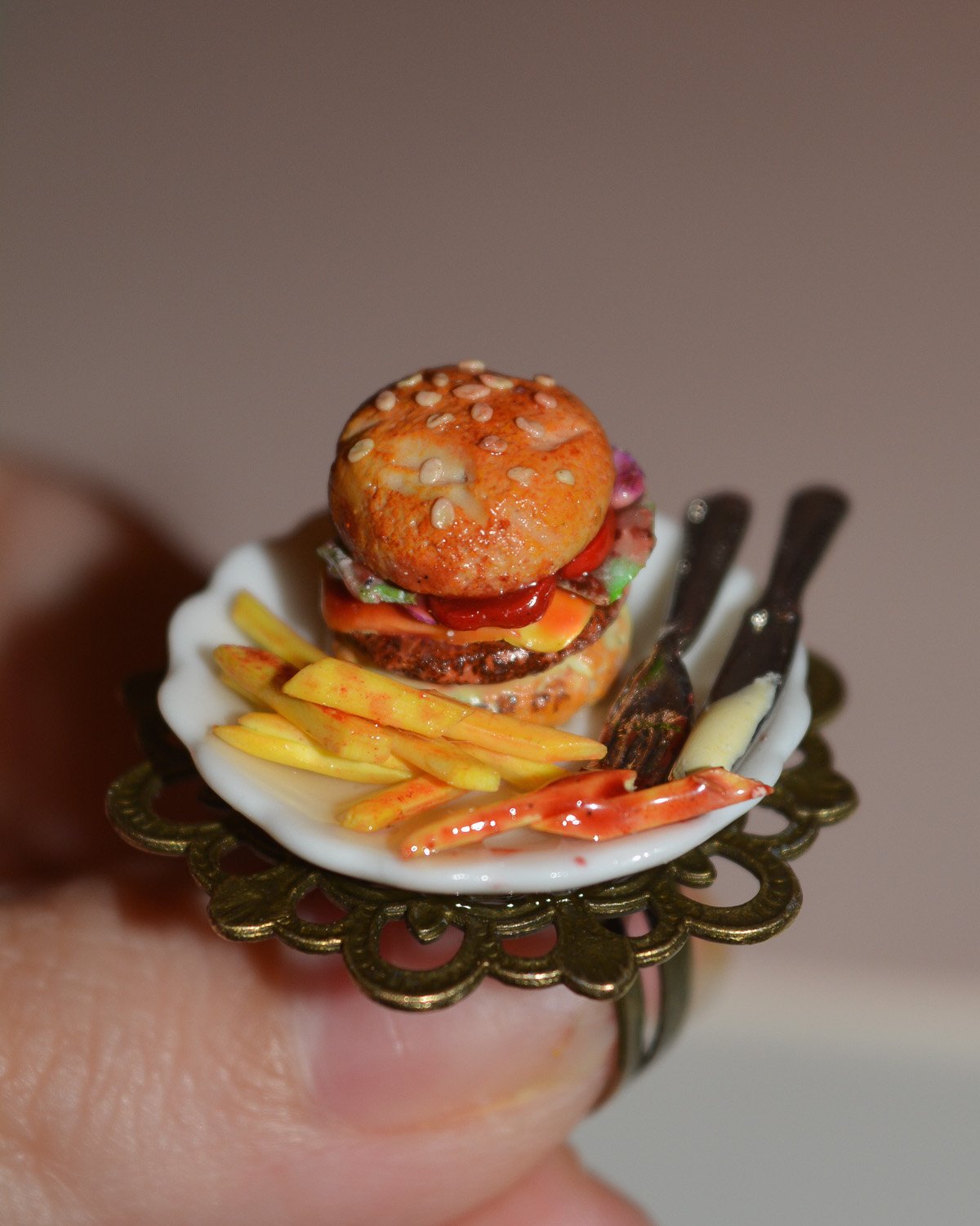 Δαχτυλίδι "Cheeseburger" - Image 6