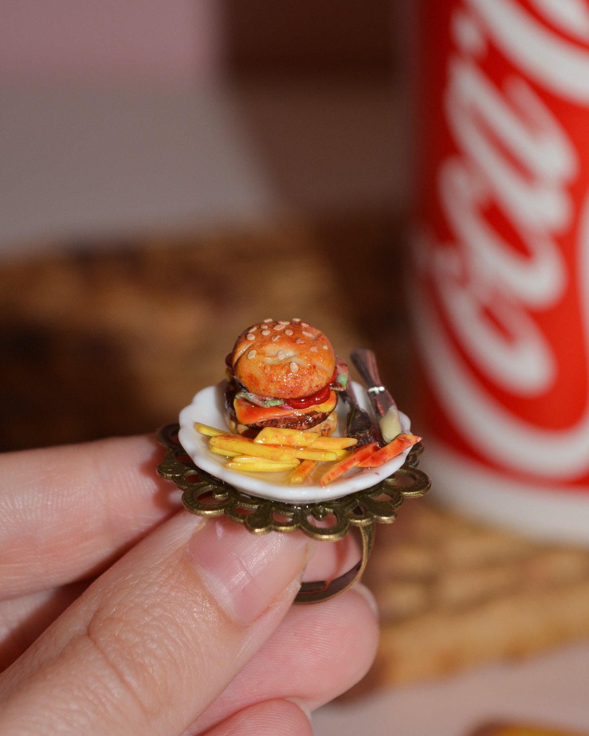Δαχτυλίδι "Cheeseburger"