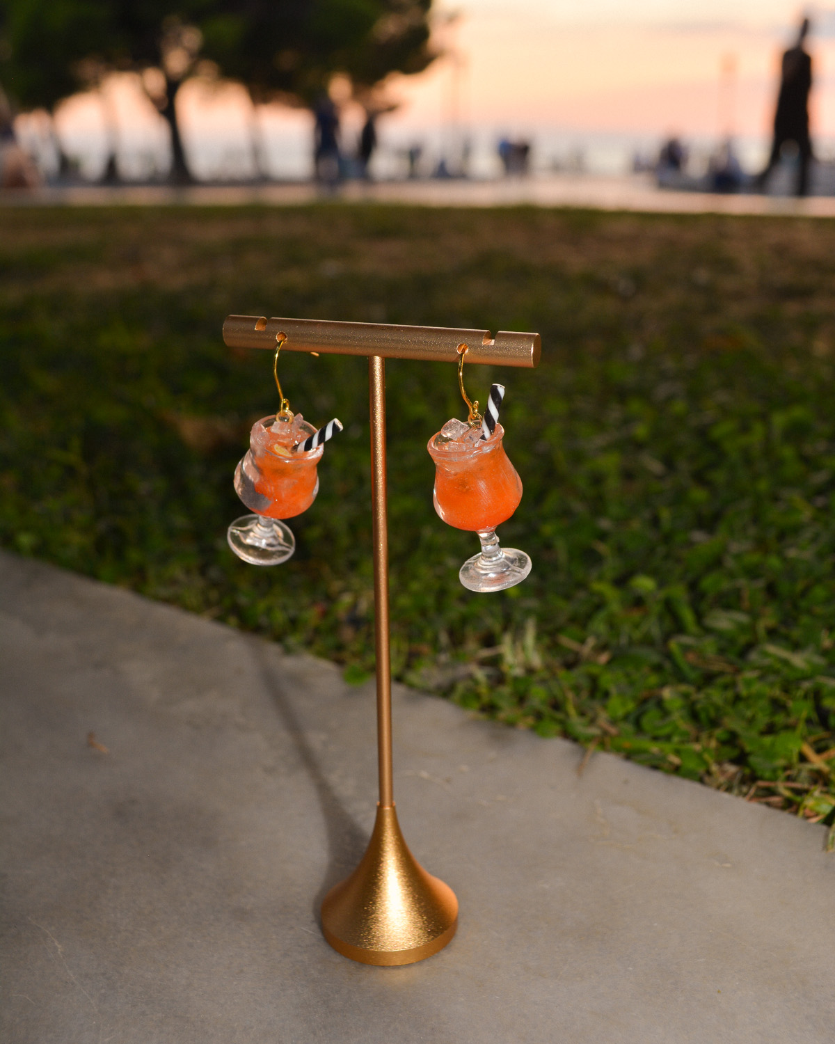 Σκουλαρίκια ''Aperol'' - Image 2