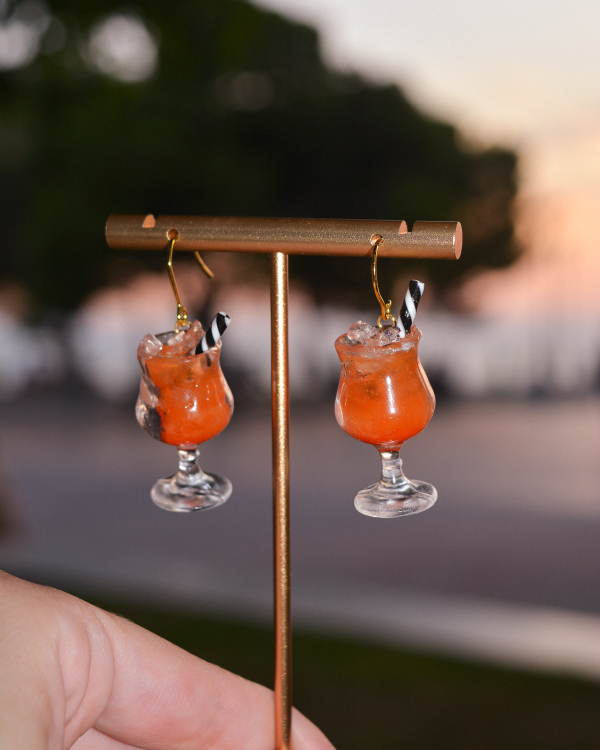 Σκουλαρίκια ''Aperol''