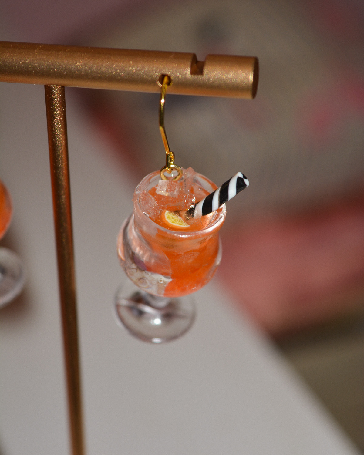 Σκουλαρίκια ''Aperol'' - Image 6
