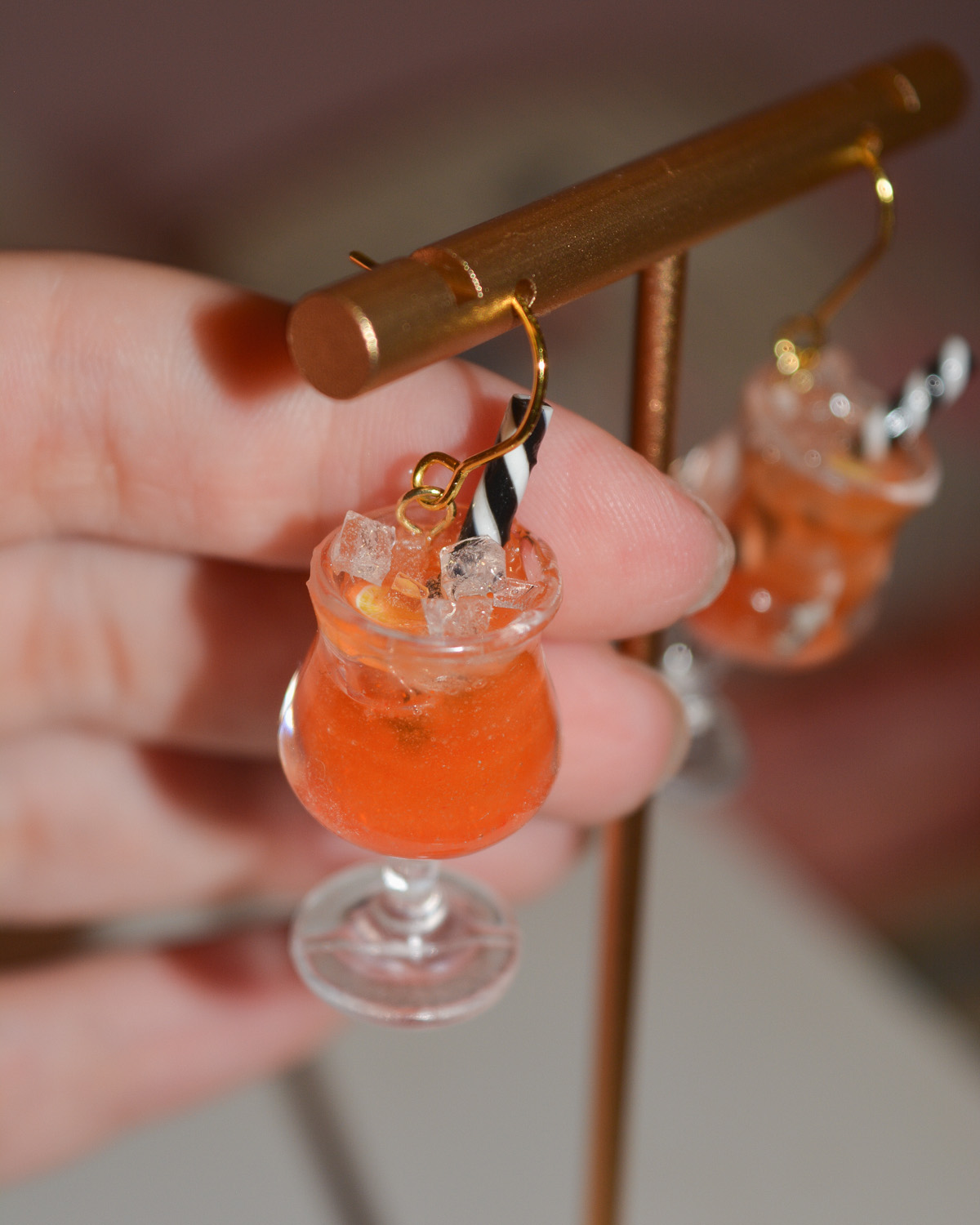 Σκουλαρίκια ''Aperol'' - Image 10