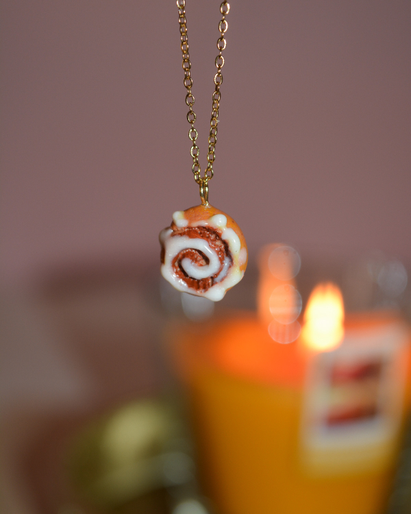 Κολιέ ''Cinnamon Roll''