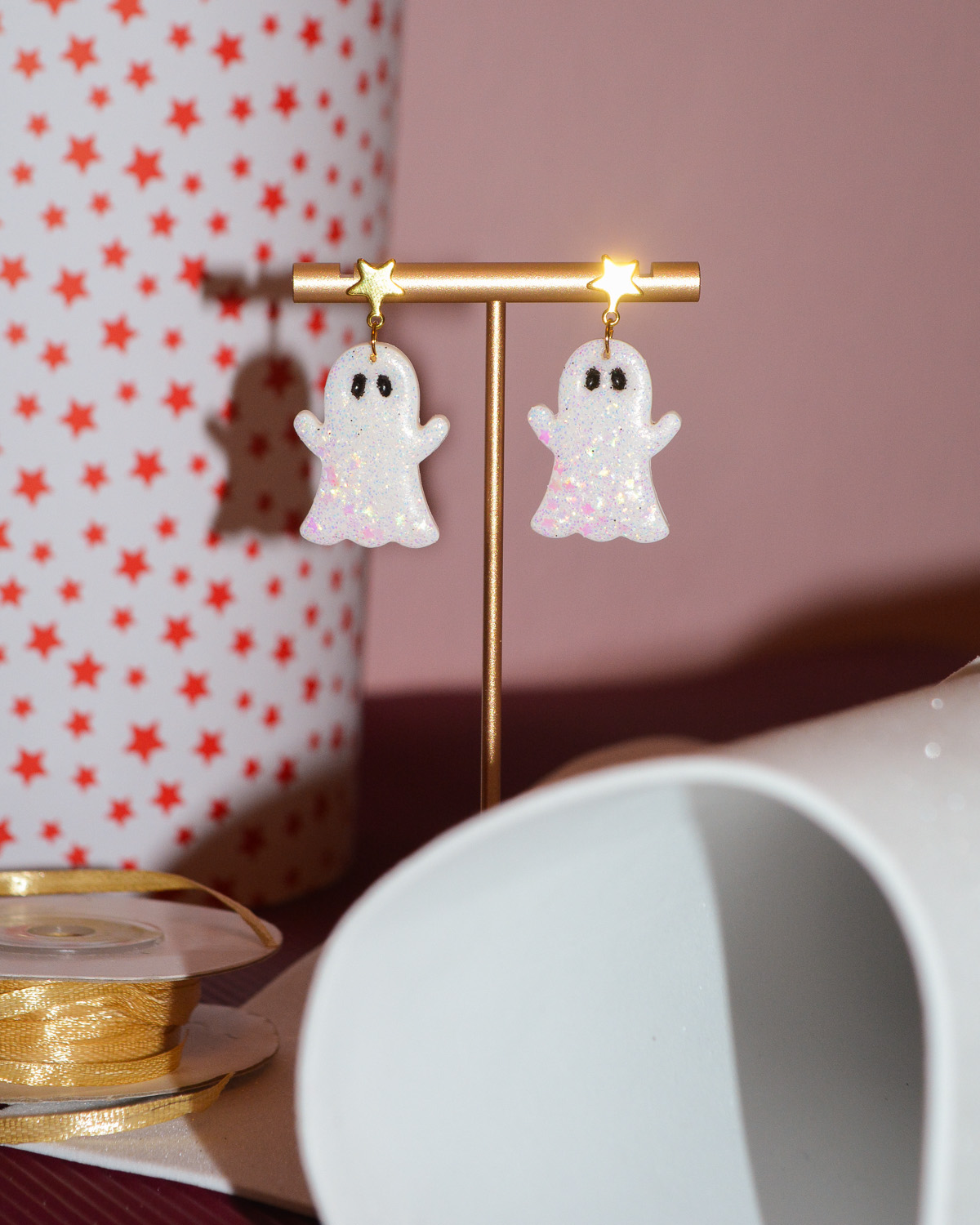 Σκουλαρίκια ''Starry Starry Ghost''