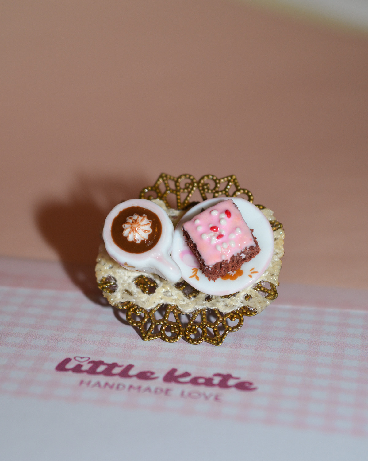 Δαχτυλίδι ''Tiny Choco, Tiny Brownie'' - Image 2